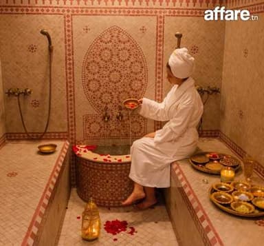 Hammam authentique, sensation de bien-être instantané