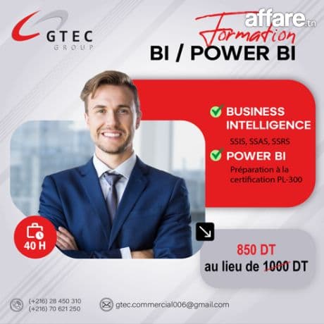 Formation Data :  BI & Power BI