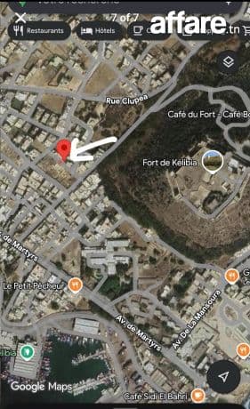 Emplacement Stratégique à Kélibia