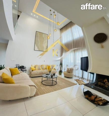 A Vendre une  villa  de luxe  située  à Menzel Jemil  Bizert