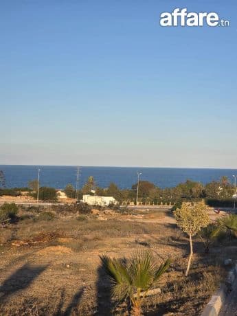 🌊Terrain Constructible Avec Vue Mer En Vente à Chott Mariem