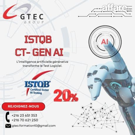 Formation ISTQB® CT-GenAI – IA 