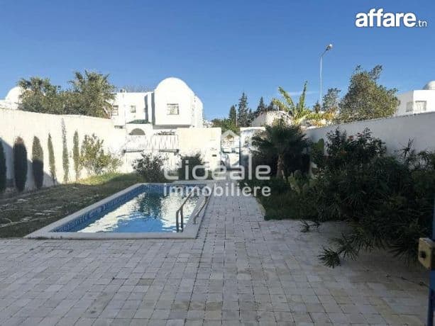 Location à l'année Villa non meublée à Hammamet 