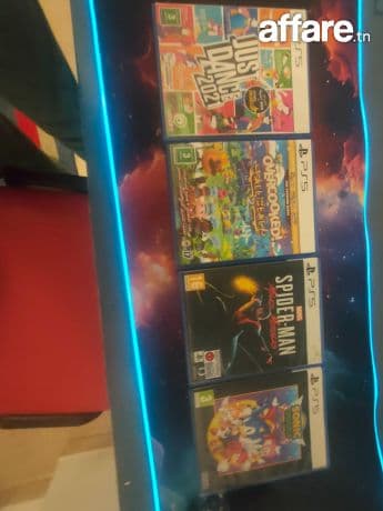 Pack de 4 Jeux PS5 Originaux - Très bon état