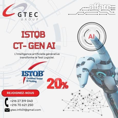 Réduction Formation ISTQB Intelligence Artificielle (IA)