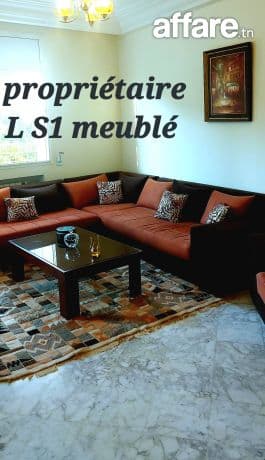 Excellent Apt S1meublé Ennasr2 pr étranger 