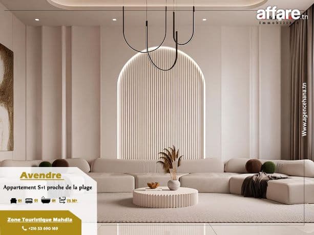 Appartement s+1 avec piscine en cours de construction 