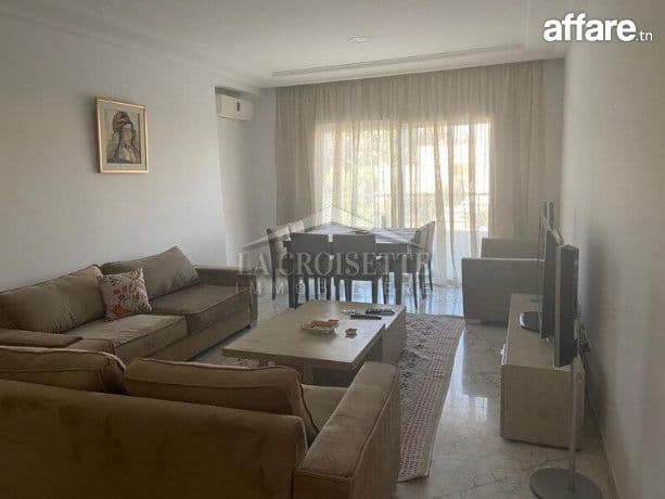 Appartement s3 meublé aux Jardins de Carthage MAL0445