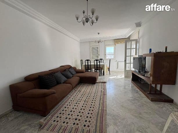 ENNASR 1 : APPARTEMENT S+3 RICHEMENT MEUBLÉ OU VIDE À LOUER