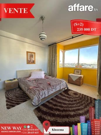 (S+2) à Khezema avec Meubles