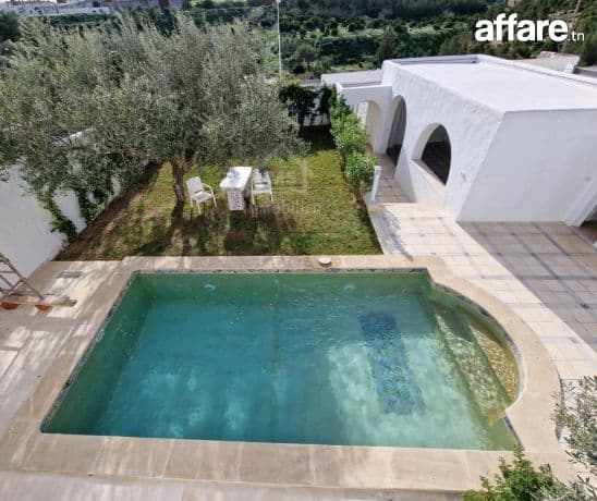 Villa toute neuve avec piscine à Hammamet Nord à vendre 