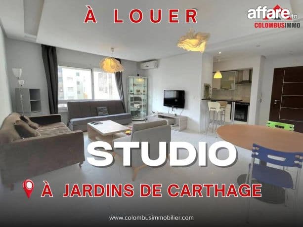 Studio à Jardin de Carthage