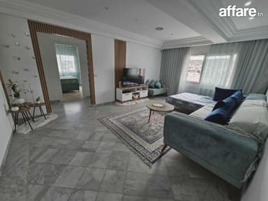 RIADH AL ANDALOUSE : APPARTEMENT S+1 RICHEMENT MEUBLÉ À LOUE