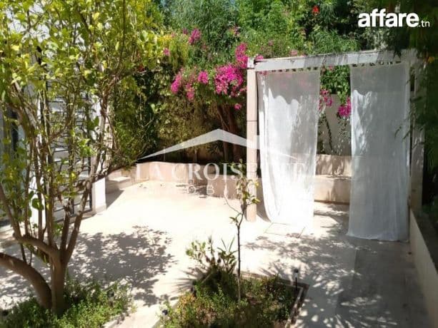 Duplex s3 meublé avec jardin à Gammarth MDL0005