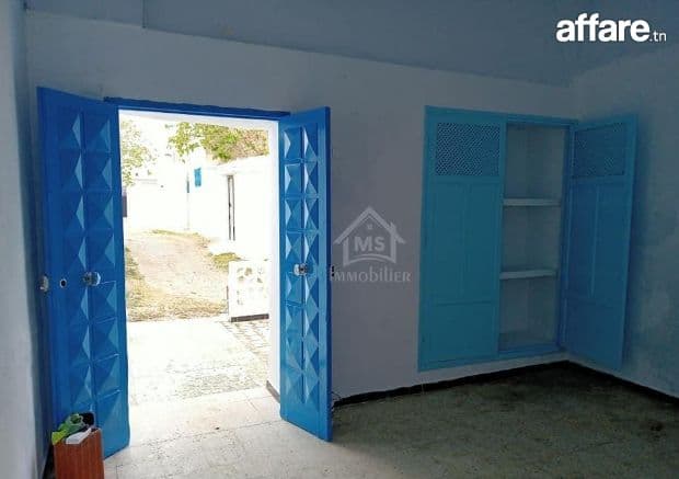 Maison arabe S+2 avec garage à vendre à Hammamet 51355351