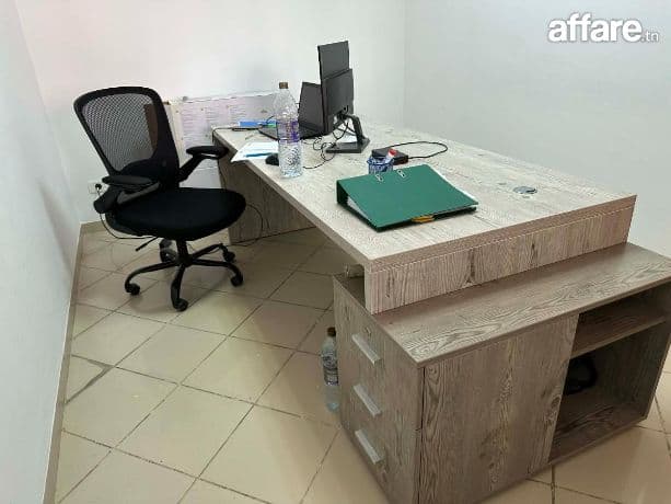 Bureau de direction QUEBEC en très bon état – 200 cm – Comme