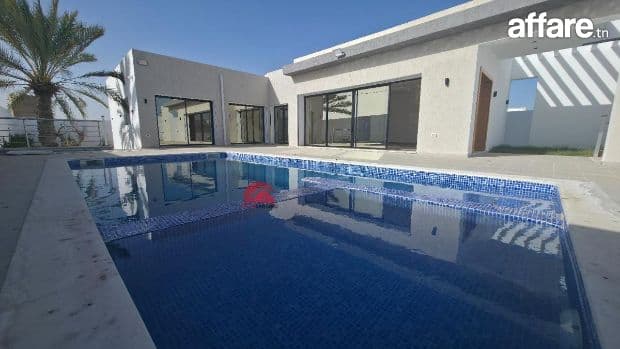 Vente d'une villa neuve avec piscine à Djerba Midoun ZA  V 7