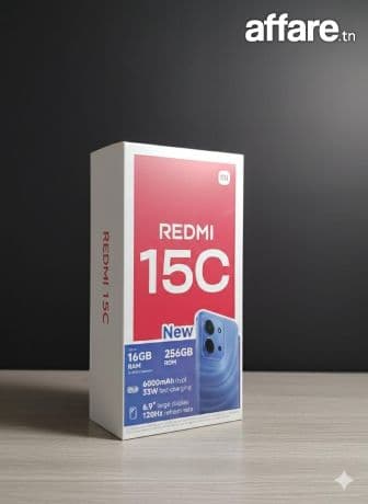 Smartphone Xiaomi Redmi 15C 4G 8Go 256Go