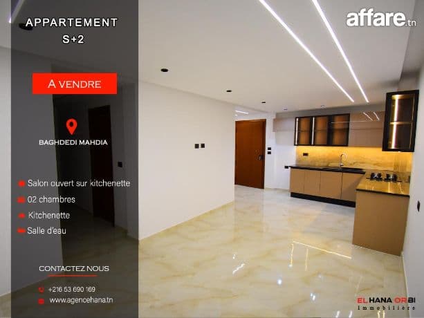 Opportunité d’investissement Appartement à vendre à baghdedi