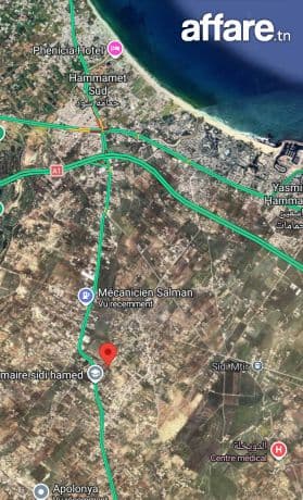 فرصة لا تُعوض بالحمامات (سيدي حماد) - أرض للبيع بموقع است