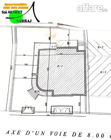 Lot [#383m²]#Au 3éme Position de la #Plage #Hammem Sousse