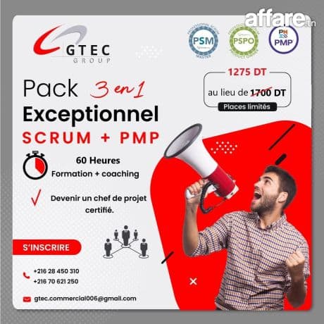 Pack 3en1 Project Manager à prix réduit !