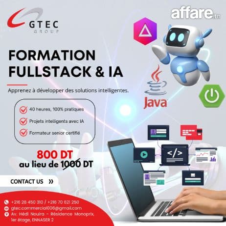 Formation Angular17, SpringBoot et Intelligence Artificielle