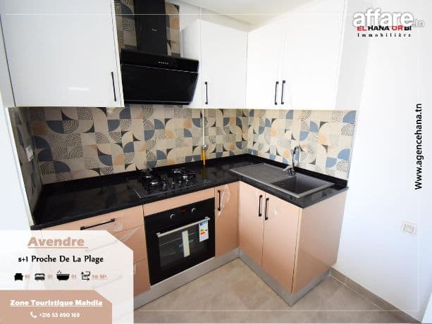 à vendre s+1 luxe et directement promoteur à mahdia