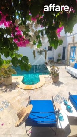 Maison arabesque avec piscine à Nabeul à vendre 51355351