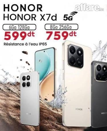 Honor X7D 5G 8Ram 265 Stockage 