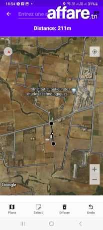 ارض فلاحية للبيع قليبية 