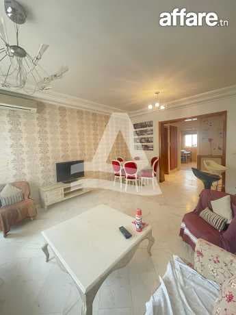 S+3 meublé de 140m² - Ain Zaghouen nord