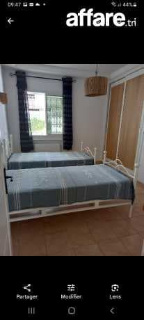 Vente de 2 lits single en fer forgé