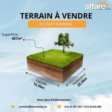 A vendre Terrain 346m² au bord de la mer