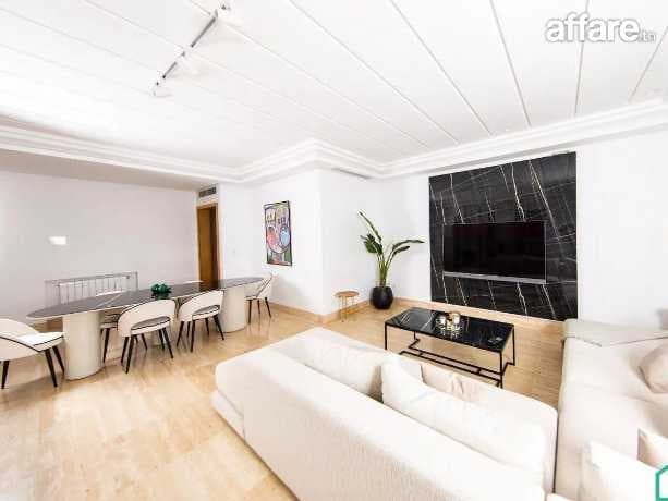 S+2 meublé de 140m² - les jardins de Carthage