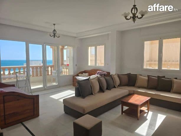 Appartement S+3 Avec vue Mer En Vente | Chott mariem