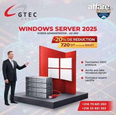 Formation  Windows Server 2025