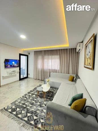 A louer Appartement S+2 jusqu'à juin à AFH Mrezga 