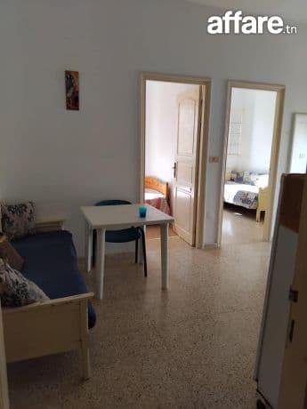Appartement S+2 bien meublé