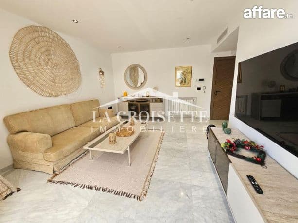 Appartement s2 meublé aux Jardins de Carthage ZAL2138