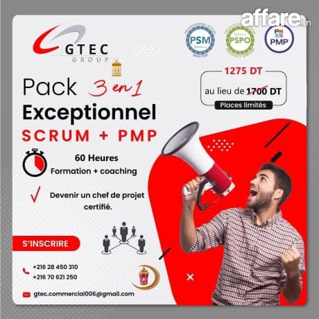 Offre Spéciale Ramadan : Pack Project Manager 3en1