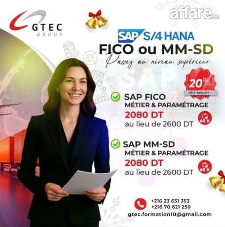 Formation SAP S4/HANA