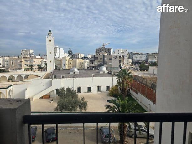  Appartement S+3  Khezama Est plein zone touristique