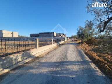 Terrain clôturé de 1269 m² à Hammamet Sud à vendre 51355351