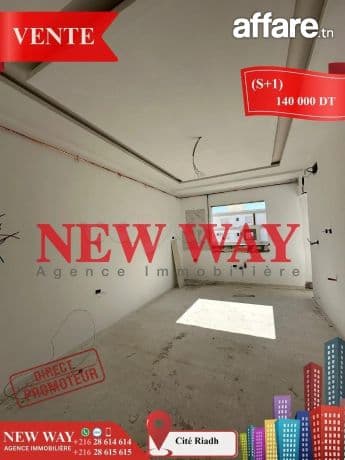 (S+1) Directe Promoteur à Cité Riadh