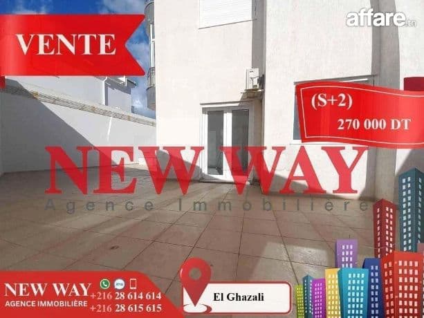 (S+2) à Bouhsina avec Place de Parking au sous Sol
