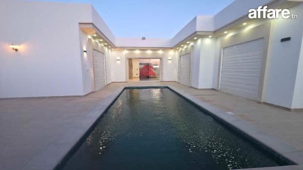 Villa neuve titrée à vendre à Ghizen Djerba