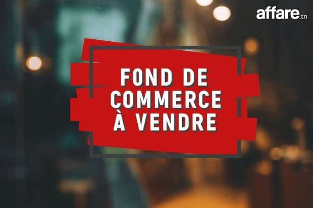 Fond de Commerce à vendre - à Sahloul