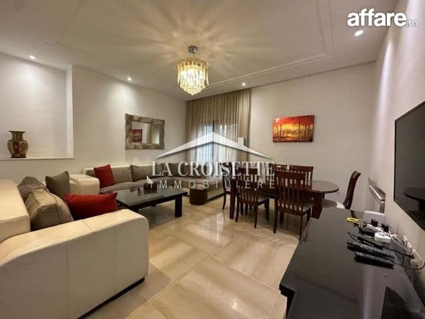 Appartement s3 meublé avec jardin àAin Zaghouan nord MAL0527