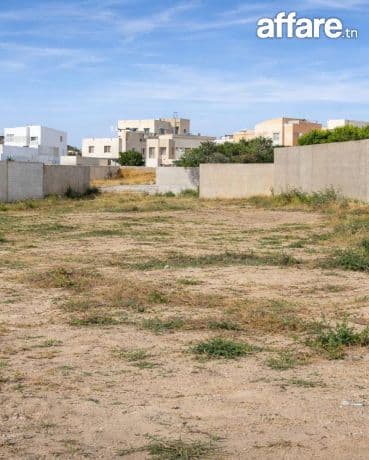 5 lots de terrain R+2 à vendre à Boumhal Chela – Route princ